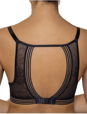 Бюстгальтер с пуш-ап гель и оригинальной спинкой Albina L TRIUMPH 1770 черный, Цвет: черный, Размеры: 70C, изображение 2