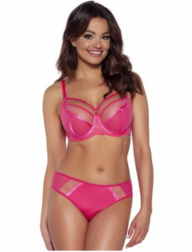 Мягкий бюстгальтер с декоративными бретелями Ava PROTEA 1923 M коралл, Цвет: коралл, Размеры: 95C, изображение 2