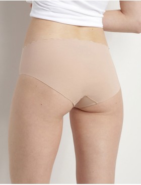 Набор трусов из хлопка Dim BODY TOUCH Cotton 0A6L (2 шт) телесный и белый, Цвет: телесный/белый, Размеры: XXS/XS, изображение 2