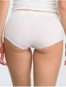 Набор женских трусов Dim ECO 07KR (2 шт) черный и белый, Цвет: черный/белый, Размеры: XS/S, изображение 6