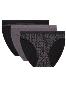 Набор хлопковых трусиков Dim LES POCKETS COTON 4C17 логотип - 3 штуки, Цвет: логотип, Размеры: 2XL/3XL, изображение 3