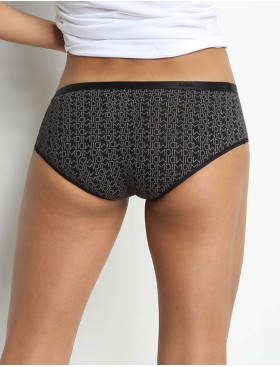 Набор хлопковых трусов брифов Dim LES POCKETS COTON 4C20 логотип - 3 штуки, Цвет: логотип, Размеры: L/XL, изображение 2