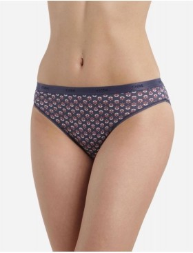 Набор хлопковых стрингов Dim LES POCKETS COTON 4C19 цветочный - 3 штуки, Цвет: цветочный, Размеры: XXS/XS, изображение 3