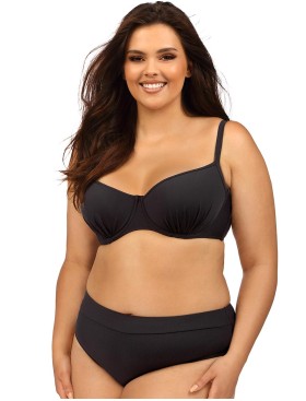 Черный раздельный купальник Lorin L2524/3, Цвет: черный, Размеры: 90E