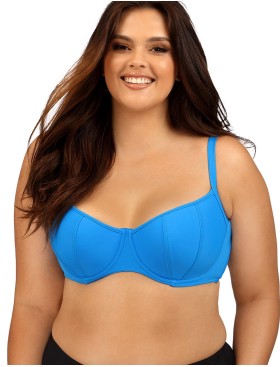 Голубой пляжный бюстгальтер Lorin L2549/3 BIG, Цвет: голубой, Размеры: 95D