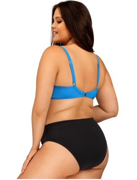 Голубой пляжный бюстгальтер Lorin L2549/3 BIG, Цвет: голубой, Размеры: 95D, изображение 4