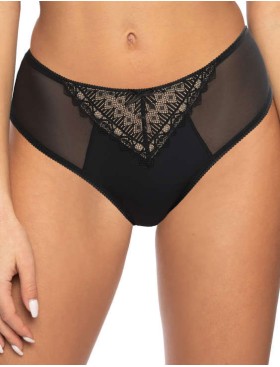 Трусы слипы MAT MARION bezowo-czarny F-3539-5, Цвет: черный, Размеры: S