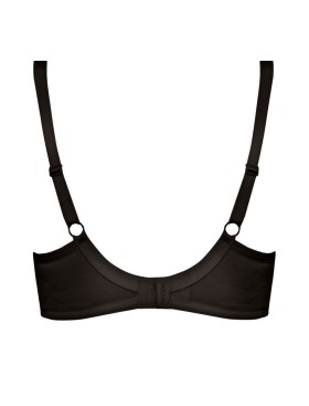 Мягкий формованный бюстгальтер Mefemi ANITA U minimizer черный, Цвет: черный, Размеры: 75H, изображение 5