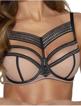 Бюстгальтер полумягкий Novika LOU LOU beige 02 PU, Цвет: телесный, Размеры: 70I