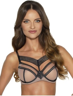 Бюстгальтер мягкая чашка Novika LOU LOU beige 03 M, Цвет: телесный, Размеры: 90H, изображение 3