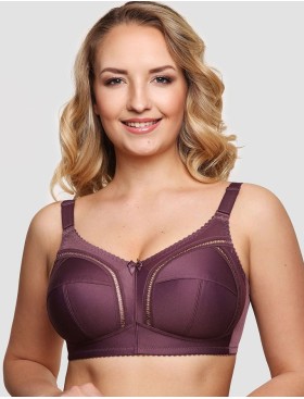 Мягкий бюстгальтер без косточек Senselle VINTAGE 11007 крокус, Цвет: крокус, Размеры: 90D, изображение 3