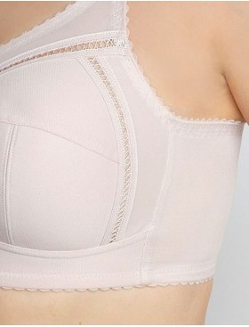 Мягкий бюстгальтер без косточек Senselle VINTAGE 11007 серебристый пион, Цвет: серебристый пион, Размеры: 90H, изображение 5