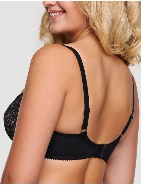 Мягкий открытый балконет Senselle PLATINUM 1040002 черный/пион, Цвет: черный/пион, Размеры: 80F, изображение 2