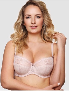 Бюстгальтер полумягкий Senselle PLATINUM 11001 серебристый пион, Цвет: серебристый пион, Размеры: 90C, изображение 3