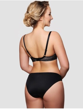 Бюстгальтер спейсер Senselle PLATINUM 14001 черный/пион, Цвет: черный/пион, Размеры: 75C, изображение 5