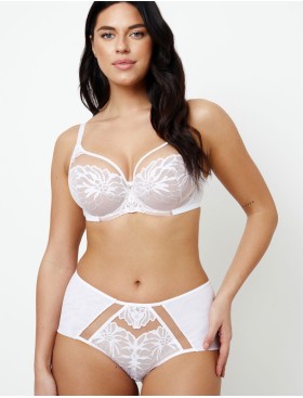 Высокие трусики Subtille ASTRA WHITE high-waist, Цвет: белый, Размеры: 4XL, изображение 4