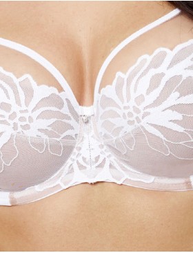 Бюстгальтер с мягкой чашкой Subtille ASTRA WHITE soft, Цвет: белый, Размеры: 70L, изображение 4