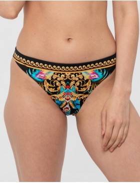 Трусы плавки женские UNICONF CBC184 V1 CRUISE PARTY, Цвет: черный, Размеры: S