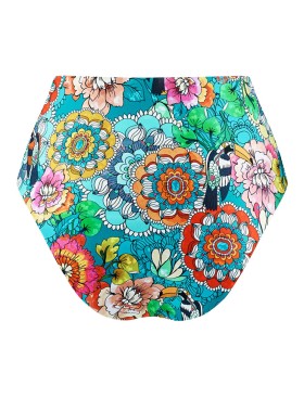 Высокие плавки женские UNICONF CBC223 V1 GARDEN OF DELIGHTS, Цвет: голубой, Размеры: S, изображение 5