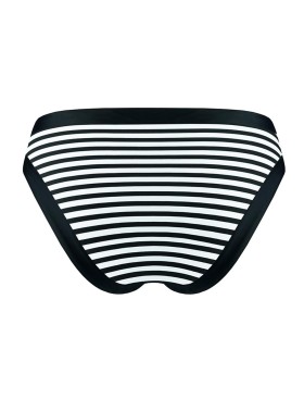 Полосатые женские плавки UNICONF CBC229 V1 SPICY STRIPES, Цвет: черно-белый, Размеры: S, изображение 5