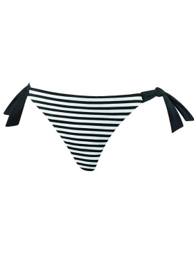 Полосатые плавки на завязках UNICONF CBC231 V1 SPICY STRIPES, Цвет: черно-белый, Размеры: M, изображение 4