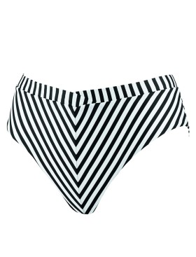 Женские плавки в полоску UNICONF CBC234 V1 SPICY STRIPES, Цвет: черно-белый, Размеры: S, изображение 4