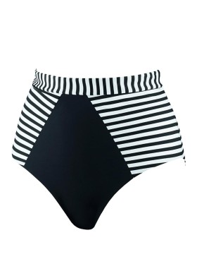 Купальные трусы в полоску UNICONF CBC238 V1 SPICY STRIPES, Цвет: черно-белый, Размеры: M, изображение 4