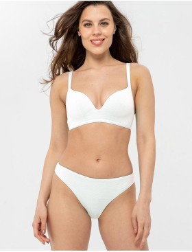 Белые женские плавки UNICONF CBC241 ALB SPIRIT OF COLOURS, Цвет: белый, Размеры: XL, изображение 3