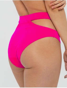 Розовые высокие плавки UNICONF CBC242 FUX SPIRIT OF COLOURS, Цвет: фуксия, Размеры: L, изображение 2