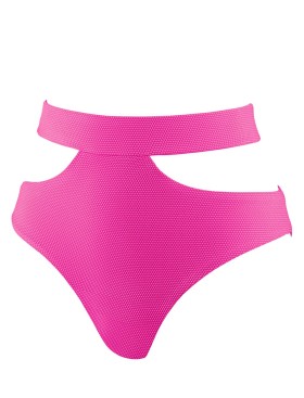 Розовые высокие плавки UNICONF CBC242 FUX SPIRIT OF COLOURS, Цвет: фуксия, Размеры: L, изображение 4