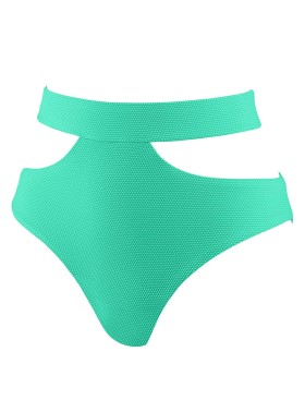 Зеленые высокие плавки UNICONF CBC242 MNT SPIRIT OF COLOURS, Цвет: мята, Размеры: L, изображение 4