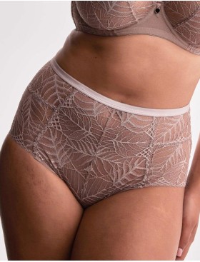 Высокие трусы слипы Alles DENVER classic мокко, Цвет: мокко, Размеры: L