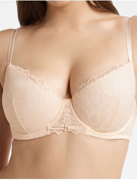 Бюстгальтер балконет пуш-ап Esotiq THIA 40160 телесный, Цвет: телесный, Размеры: 70C