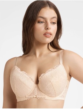 Поддерживающий бюстгальтер для большой груди Esotiq THIA 40161 телесный, Цвет: телесный, Размеры: 75D, изображение 3