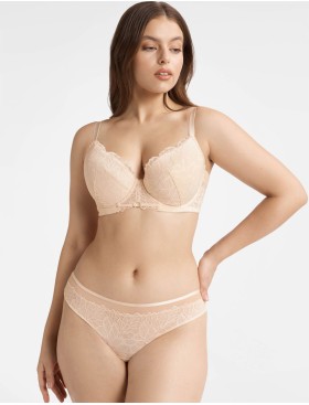 Поддерживающий бюстгальтер для большой груди Esotiq THIA 40161 телесный, Цвет: телесный, Размеры: 75D, изображение 5