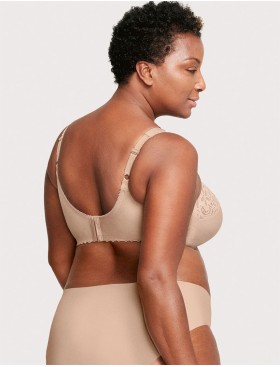 Хлопковый бюстгальтер без косточек Glamorise GI1001 кофе, Цвет: кофе, Размеры: 115D, изображение 7