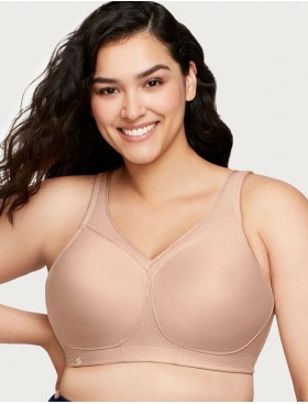 Спортивный бюстгальтер Glamorise GI1006 кофе, Цвет: кофе, Размеры: 90D, изображение 3