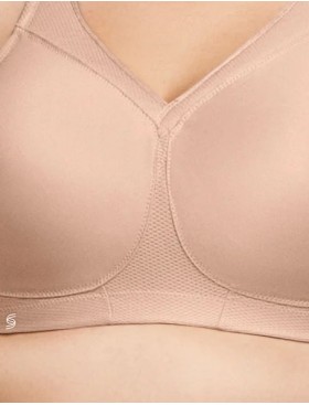Спортивный бюстгальтер Glamorise GI1006 кофе, Цвет: кофе, Размеры: 90D, изображение 5
