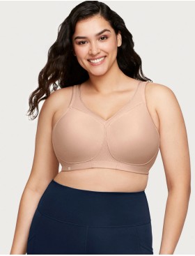 Спортивный бюстгальтер Glamorise GI1006 кофе, Цвет: кофе, Размеры: 90D, изображение 8