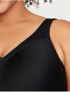 Спортивный бюстгальтер Glamorise GI1006 черный, Цвет: черный, Размеры: 95C, изображение 6