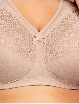 Комфортный бюстгальтер Glamorise GI1064 кофе, Цвет: кофе, Размеры: 90D, изображение 6