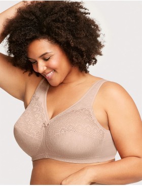 Комфортный бюстгальтер Glamorise GI1064 кофе, Цвет: кофе, Размеры: 90D, изображение 4