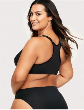 Бюстгальтер с мягкой чашкой Glamorise GI1247 черный, Цвет: черный, Размеры: 80D, изображение 7