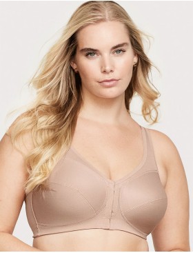 Бюстгальтер с застежкой спереди Glamorise GI1265 кофе, Цвет: кофе, Размеры: 90D, изображение 5