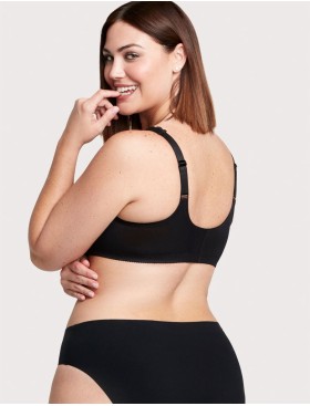 Бюстгальтер с застежкой спереди Glamorise GI9245 черный, Цвет: черный, Размеры: 90B, изображение 6