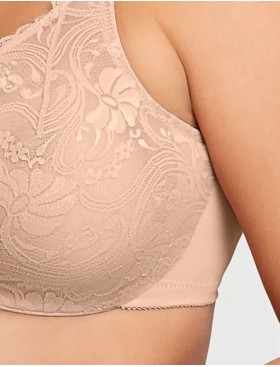 Бюстгальтер с застежкой спереди Glamorise GI9245 кофе, Цвет: кофе, Размеры: 70D, изображение 7