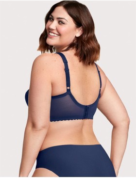 Бюстгальтер с широкими лямками Glamorise GI1000 синий, Цвет: синий, Размеры: 90D, изображение 8