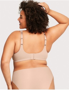 Бескаркасный бюстгальтер минимайзер Glamorise GI1003 кофе, Цвет: кофе, Размеры: 90D, изображение 7