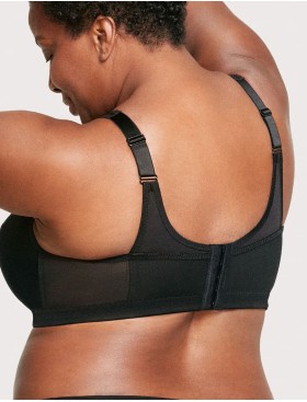 Бюстгальтер мягкий без косточек Glamorise GI1005 черный, Цвет: черный, Размеры: 90H, изображение 2