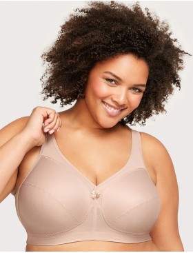 Бюстгальтер мягкий без косточек Glamorise GI1005 кофе, Цвет: кофе, Размеры: 115D, изображение 2